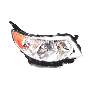 Image of Headlight C0. Sealed Beam Headlight. Lamp Head (Right). A Non Sealed Beam Style. image for your 2013 Subaru Forester 2.5L 4AT X Limited PLUS 